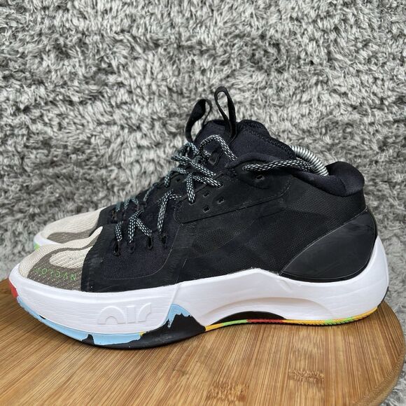 Jordan Zoom Separate Basketball Shoes Sneakers Men's 8 Black DH0249-030 - Picture 2 of 10